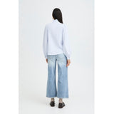 b.young B.YOUNG dame bluse BYGINETTE Blouse Bright White Blue