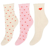 b.young B.YOUNG dam strumpor box BYVILAINE Socks HEARTS SOCK
