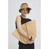 b.young B.YOUNG dam väska BYVIESTA Bag NATURAL MEDIUM STRAW