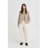 b.young B.YOUNG dame vest BYBERTA Vest Chinchilla