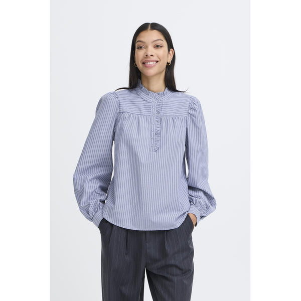 b.young B.Young dam blus BYXGODA Blouse Stonewash Mix