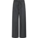 b.young B.Young dam byxor BYXDAYO Pant dark grey stripes