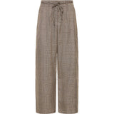 b.young B.Young dam byxor BYXDIYAR Pant BROWN/BLACK TARTAN
