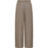 b.young B.Young dam byxor BYXDIYAR Pant BROWN/BLACK TARTAN