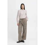 b.young B.Young dam byxor BYXDIYAR Pant BROWN/BLACK TARTAN