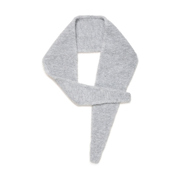 b.young B.Young dame tørklæde BYVALMA Scarf Light Grey Melange