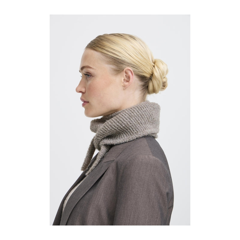 b.young B.Young dame tørklæde BYVALMA Scarf Walnut Melange
