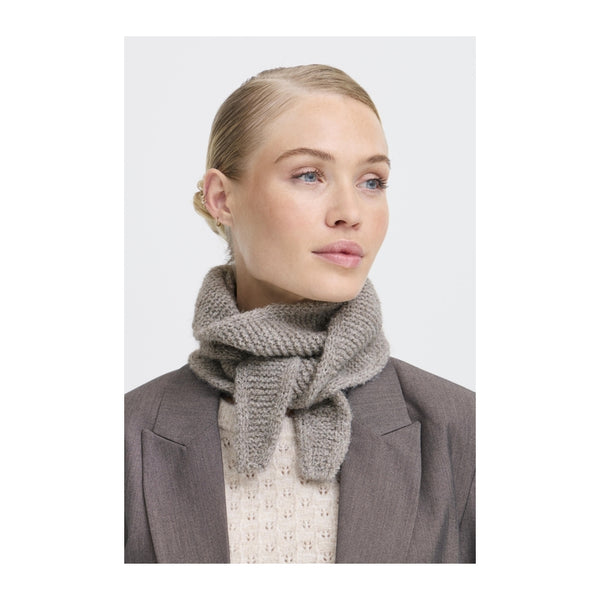 b.young B.Young dame tørklæde BYVALMA Scarf Walnut Melange