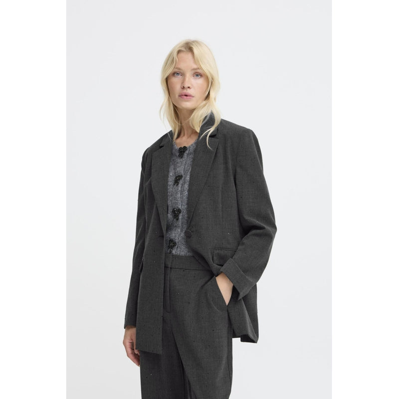 b.young B.young dam kavaj BYDANTA Blazer Black Melange
