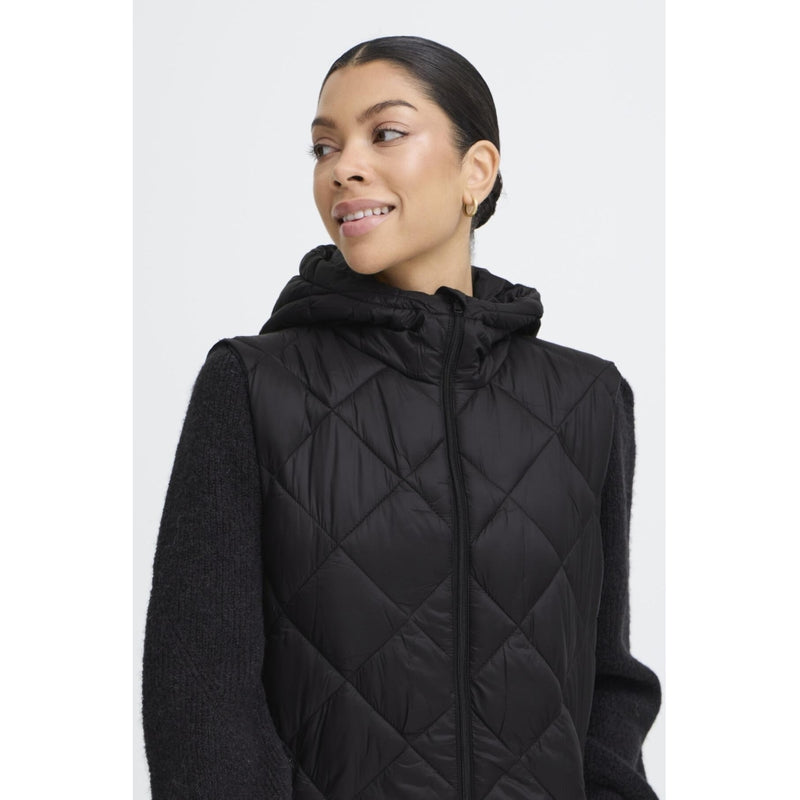 b.young B.young damväst BYBERTA Vest Black