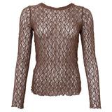Black Colour BLACK COLOUR dam blus BCCECILY Blouse Coffee