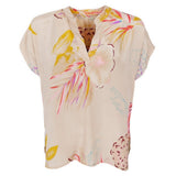 Black Colour BLACK COLOUR dam blus BCLUNA Blouse Poppy Rose