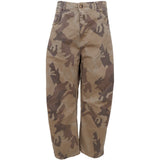 Black Colour BLACK COLOUR dam byxor BCAILA Pant Brown Camouflage