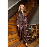 Black Colour BLACK COLOUR dam byxor BCOLYMPIA Pant Coffee