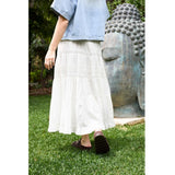 Black Colour BLACK COLOUR dam kjol BCHARRIET Skirt Off White