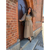 Black Colour BLACK COLOUR dam klänning BCLUNA Dress Nougat Multi