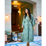Black Colour BLACK COLOUR dam klänning BCLUNA Dress Sea Green