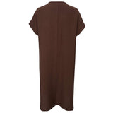 Black Colour BLACK COLOUR dam klänning BCSAMOS Dress Coffee