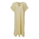 Black Colour BLACK COLOUR dam klänning BCSAMOS Dress Lt. Yellow