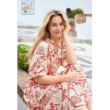 Black Colour BLACK COLOUR dam klänning BCZELENE Dress Coral