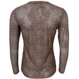 Black Colour BLACK COLOUR dam mesh BCKAMMA Blouse Mini Leo