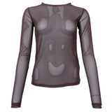 Black Colour BLACK COLOUR dam nät BCANNIE Blouse Coffee
