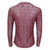 Black Colour BLACK COLOUR dam nät BCANNIE Blouse Plum Dot