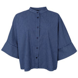 Black Colour BLACK COLOUR dam skjorta BCALLY Shirt Navy