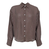 Black Colour BLACK COLOUR dam skjorta BCMALONE Shirt Coffee