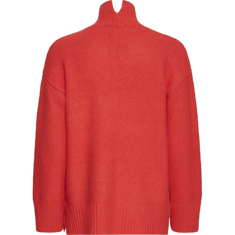 b.young BYOLMA TURTLENECK  Barbados Cherry