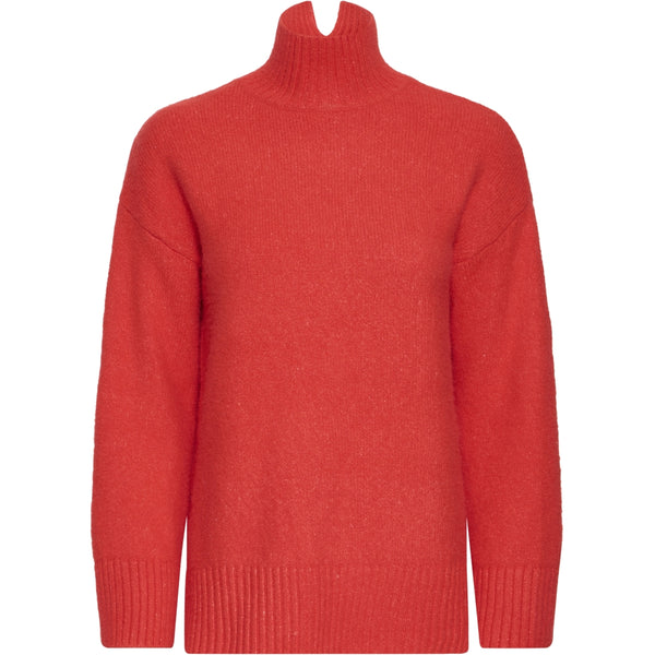 b.young BYOLMA TURTLENECK  Barbados Cherry