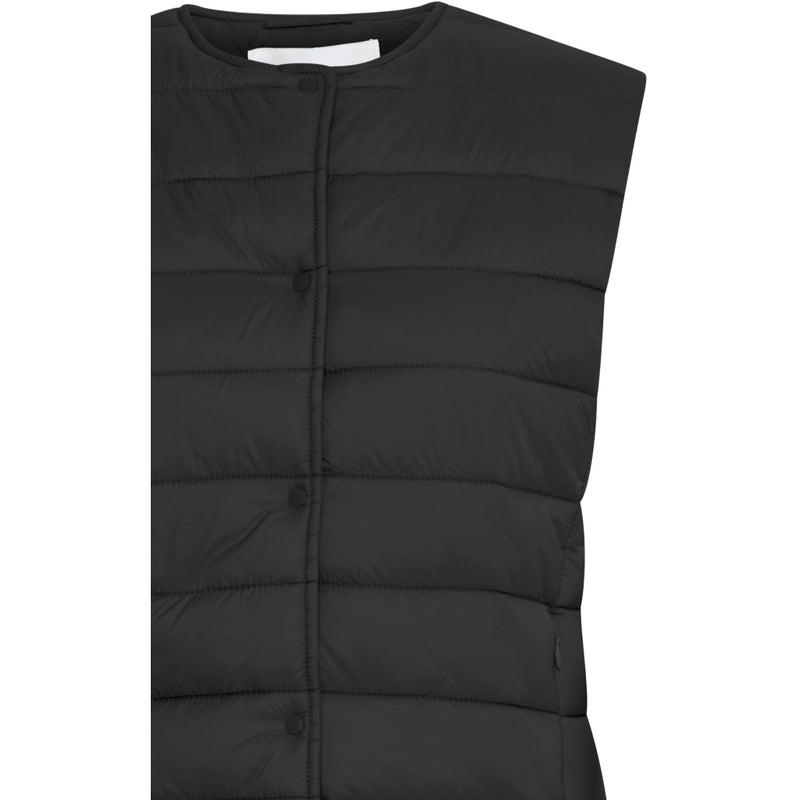 b.young B:YOUNG dam väst BYBERTA Vest Black