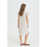 b.young B young dam klänning BYIZOLA Dress Vetiver Stripe