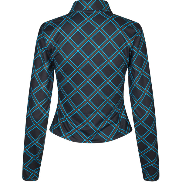 Rosemunde Barbara Kristoffersen Skjorta BK149-9718 Shirt Black Check Print