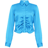 Rosemunde Barbara Kristoffersen blus BK128 Blouse malibu blue