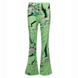 Rosemunde Barbara Kristoffersen byxor BK135 Pant green animal print