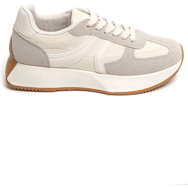 SHOES Begonia dam sneakers 9013 Shoes Beige