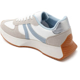 SHOES Begonia dam sneakers 9013 Shoes Beige/blue