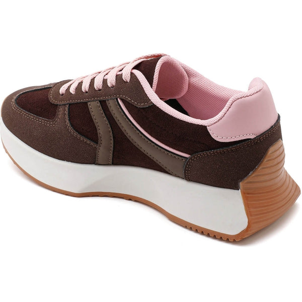 SHOES Begonia dam sneakers 9013 Shoes Brown
