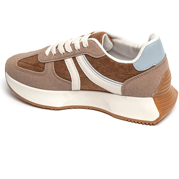 SHOES Begonia dam sneakers 9013 Shoes Khaki