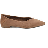 SHOES Belina dam ballerina skor 9873 Shoes Brown