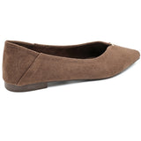 SHOES Belina dam ballerina skor 9873 Shoes Coffee