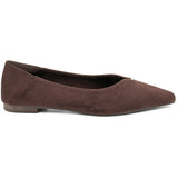 SHOES Belina dam ballerina skor 9873 Shoes Mocca