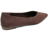 SHOES Belina dam ballerina skor 9873 Shoes Mocca
