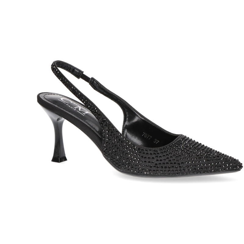 SHOES Blanche dame sko 7077 Shoes Black