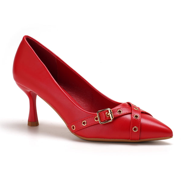 SHOES Brigitte dame sko 77-546 Shoes Red