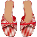 SHOES Bryna dam sandaler 5295 Shoes Red