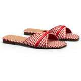SHOES Bryna dam sandaler 5295 Shoes Red