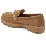 SHOES Calla dam loafers 1896 Shoes Camel