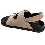 SHOES Caprine Dam sandaler 3776 Shoes Khaki